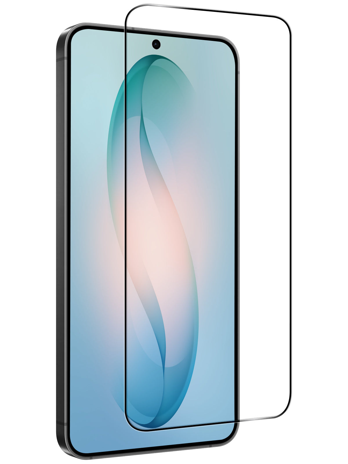 Gehard glazen screenprotector met zwarte randen