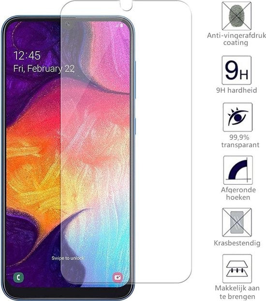 Gehard glazen screenprotector voor Samsung Galaxy A20