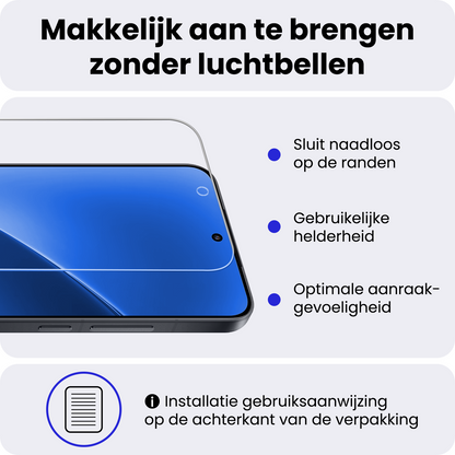 Gehard glazen screenprotector voor Xiaomi 15