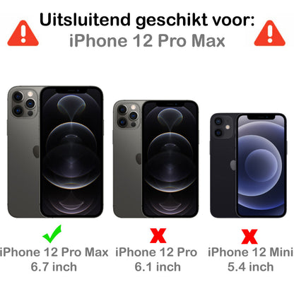 Camera screenprotector van gehard glas voor iPhone 12 Pro Max