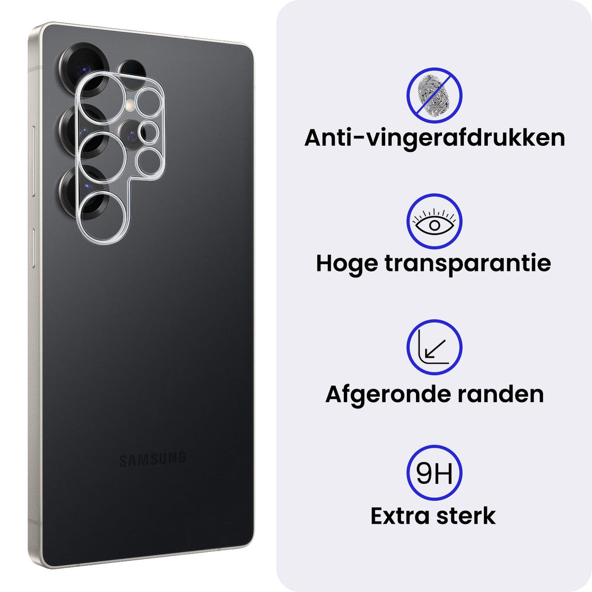 Camera Screenprotector Gehard Glas Geschikt Voor Samsung Galaxy S25 Ultra