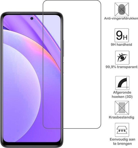 Screenprotector van gehard glas voor Xiaomi Mi 10T Lite