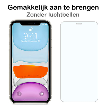 Gehard glazen screenprotector met volledige dekking voor iPhone 11 Pro