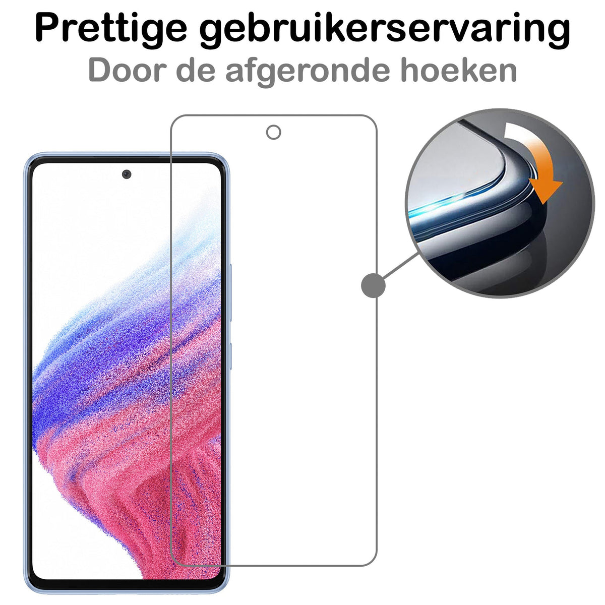 Gehard glazen screenprotector met krasbescherming