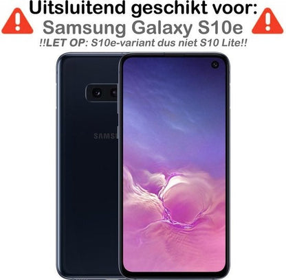 Screenprotector van gehard glas met zwarte randen voor Samsung S10e