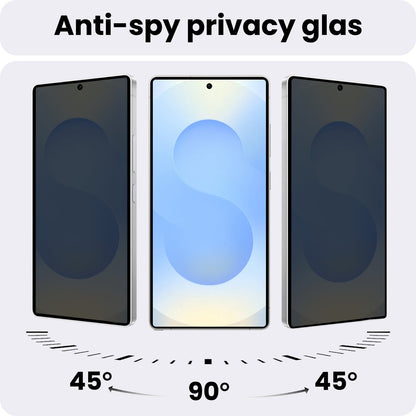 Privacy Screenprotector van Gehard Glas Geschikt voor Samsung Galaxy S25 Ultra
