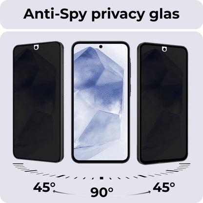 Privacy Screenprotector van Gehard Glas voor Samsung Galaxy A55