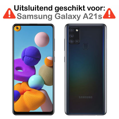 Screenprotector van gehard glas met zwarte randen