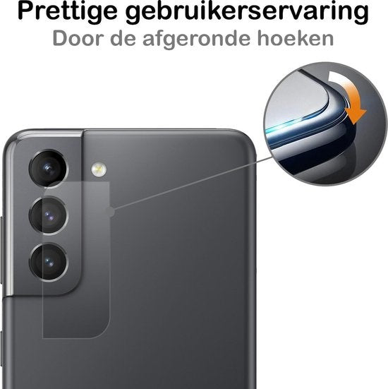 Gehard glazen camera screenprotector voor Samsung Galaxy S21 Plus