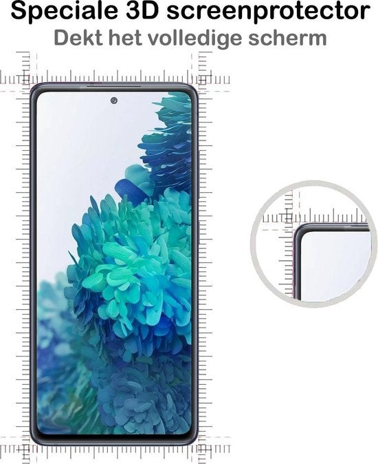 Gehard Glazen Screenprotector Geschikt voor Samsung S20 FE