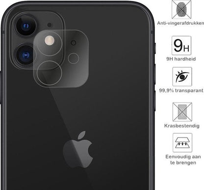 Camera screenprotector van gehard glas voor iPhone 11