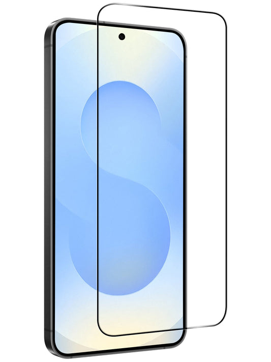 Gehard glas screenprotector met zwarte randen