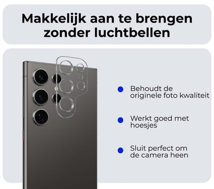 Camera Screenprotector Geschikt voor Samsung S24 Ultra