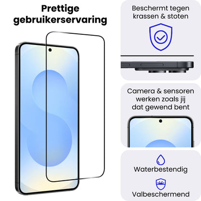 Glazen screenprotector voor Samsung Galaxy S25 Edge