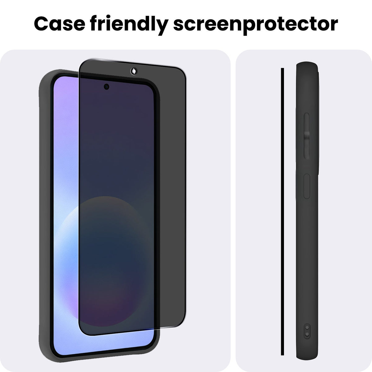 Privacy Screenprotector van Gehard Glas Geschikt voor Samsung A57