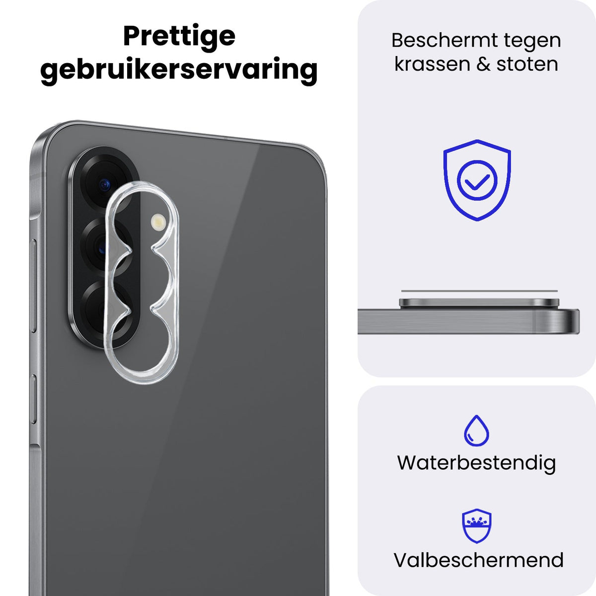 Gehard glazen camera screenprotector voor Samsung A37