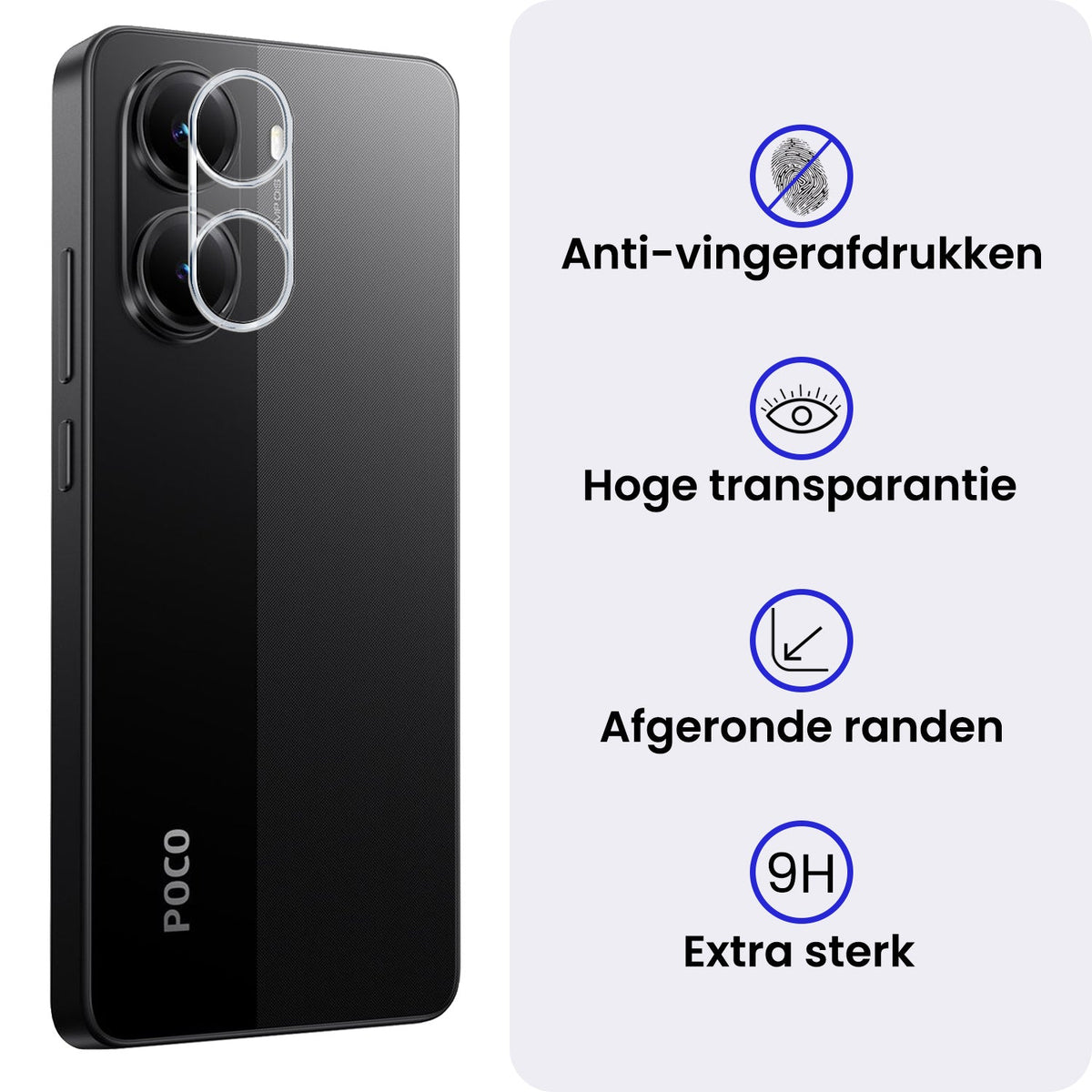 Gehard glazen camera screenprotector voor Xiaomi Poco X7 Pro