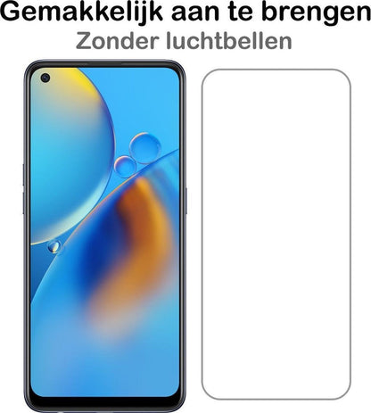 Gehard glazen screenprotector voor OPPO A74 5G