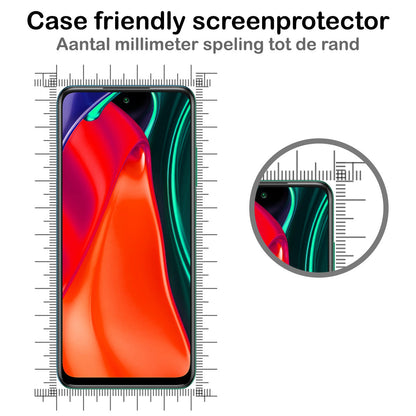 Gehard glazen screenprotector voor Redmi Note 10 5G met antikraslaag