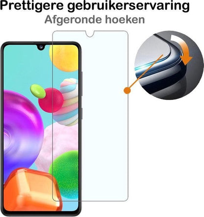 Gehard glazen screenprotector met antikraslaag voor Samsung A41