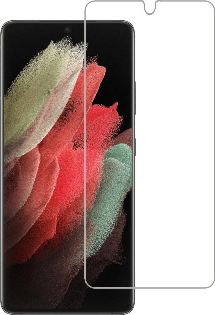 Glazen screenprotector met anti-kras bescherming voor Samsung S21 Ultra