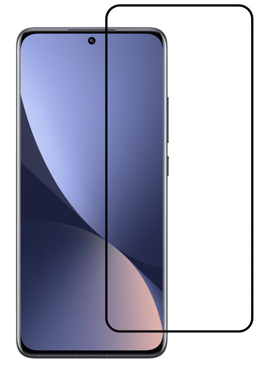 Gehard glazen screenprotector met zwarte randen