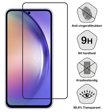 Screenprotector van Gehard Glas met Full Screen Bescherming voor Samsung Galaxy A54
