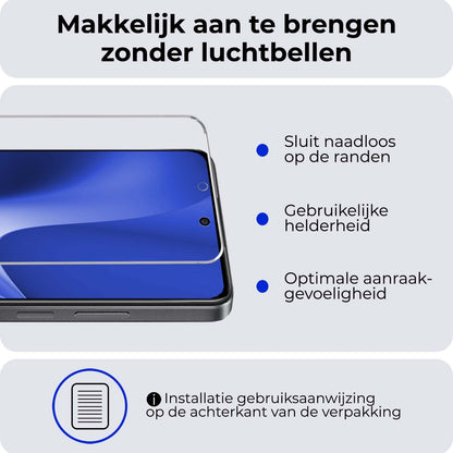 Gehard glazen screenprotector voor OPPO A79 met antikraslaag