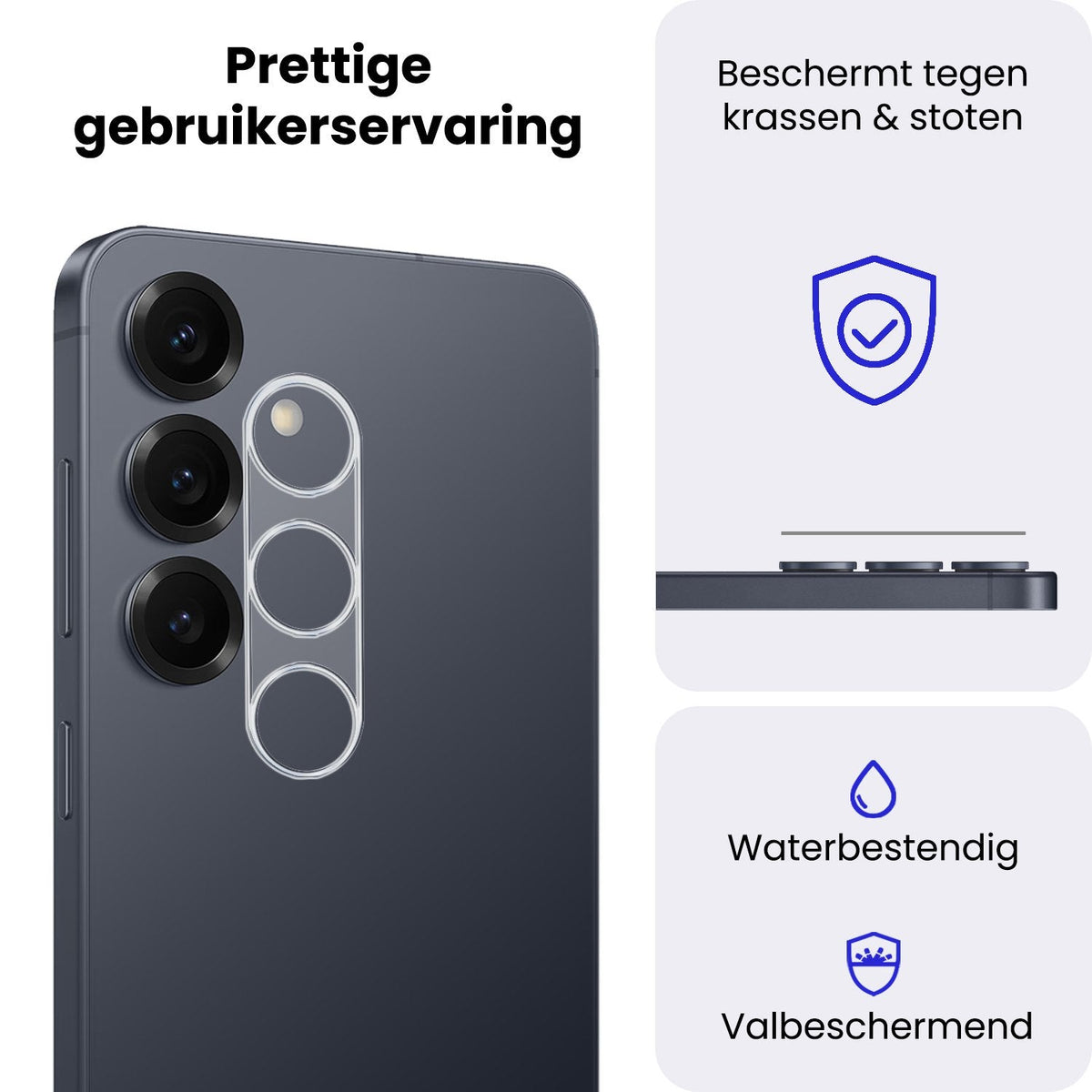 Camera Screenprotector van Gehard Glas voor Samsung S26