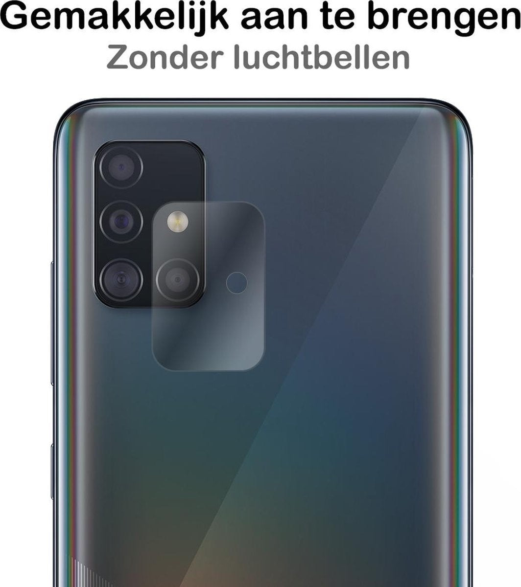 Camera Screenprotector van Gehard Glas voor Samsung Galaxy A51