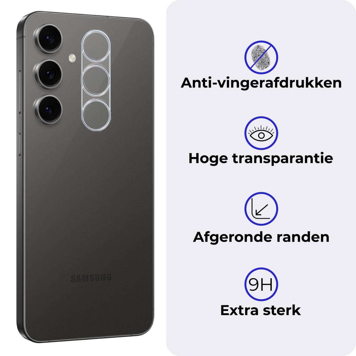 Gehard glazen camera screenprotector voor Samsung Galaxy A16