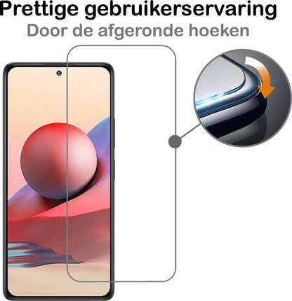 Screenprotector van gehard glas voor Xiaomi Redmi Note 10 4G