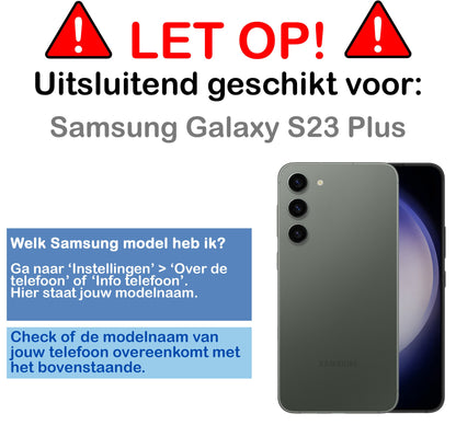 Camera screenprotector van gehard glas voor Samsung S23 Plus