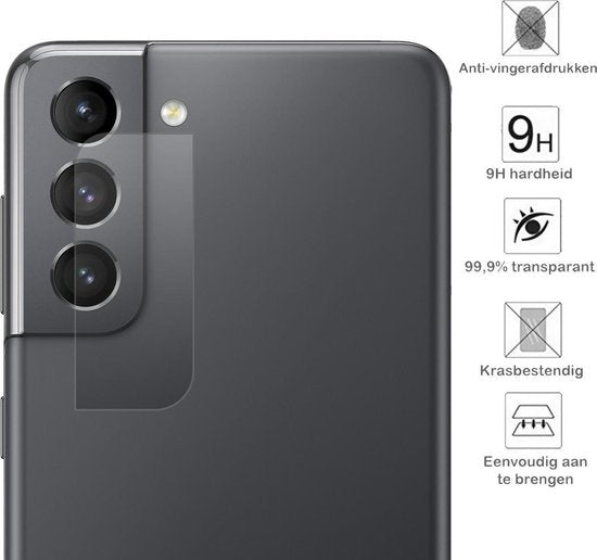 Gehard glazen camera screenprotector voor Samsung Galaxy S21 Plus