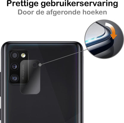 Gehard glazen camera screenprotector voor Samsung Galaxy A41