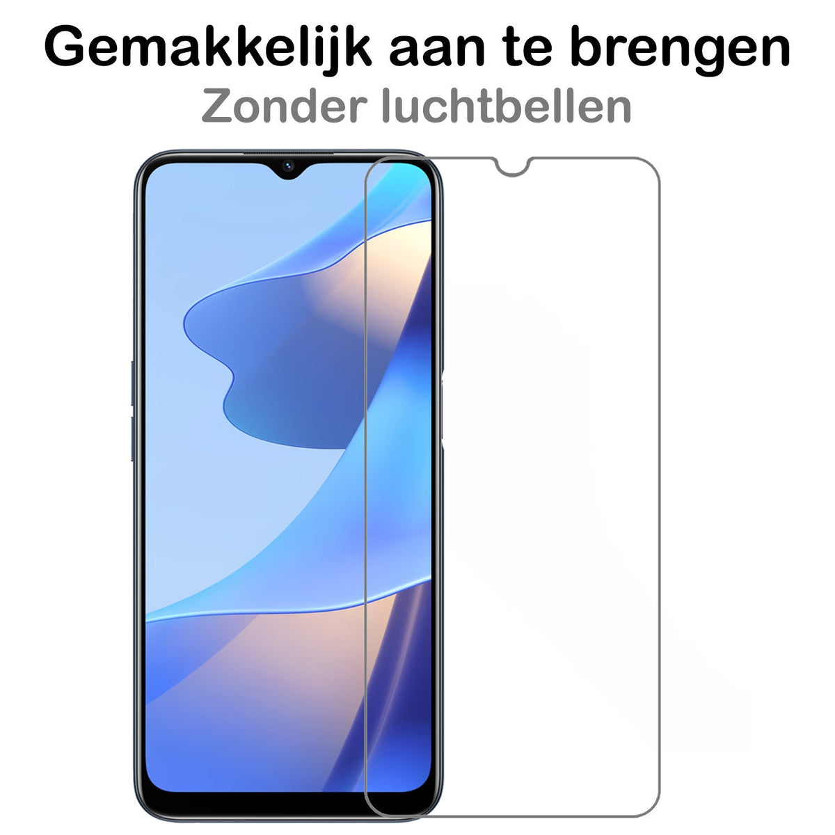 Gehard glazen screenprotector voor OPPO A16