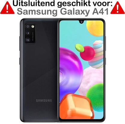 Gehard glazen screenprotector met antikraslaag voor Samsung A41