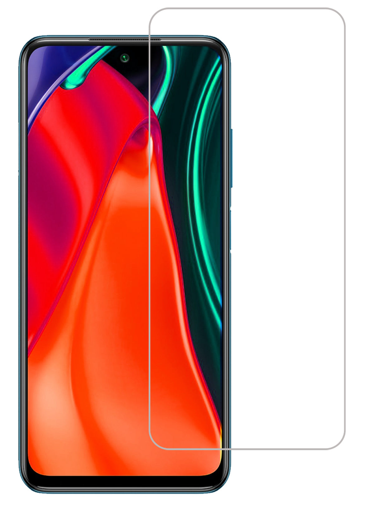 Screenprotector van gehard glas voor Poco M3 Pro