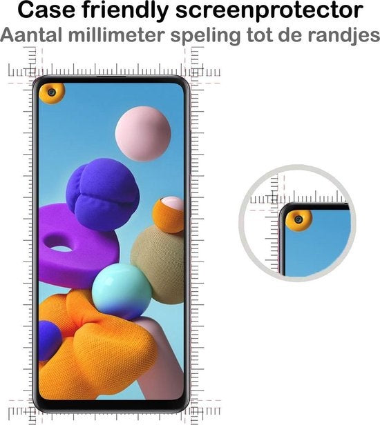 Gehard glazen screenprotector met krasbestendige bescherming