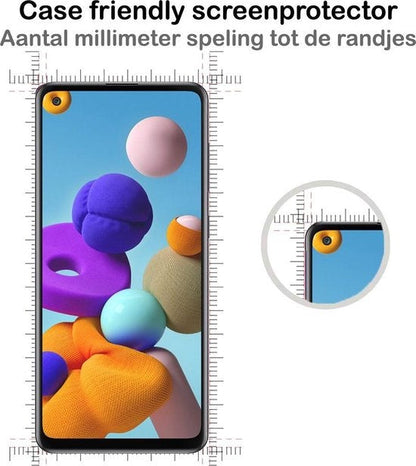 Gehard glazen screenprotector met krasbestendige bescherming