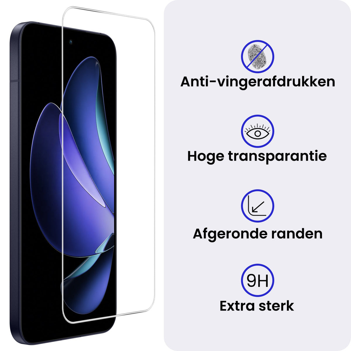 Gehard glazen screenprotector voor OPPO Reno 13
