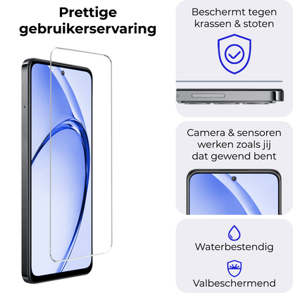 Gehard glazen screenprotector voor OPPO A80 met krasbescherming