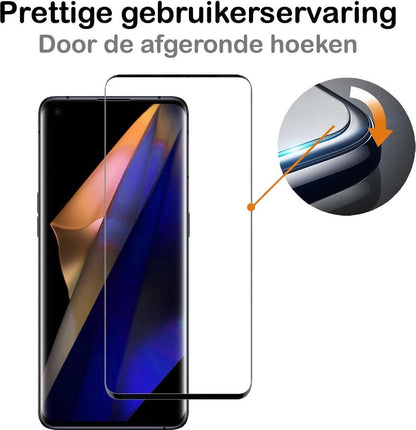 Gehard glazen screenprotector voor OPPO Find X3 Neo