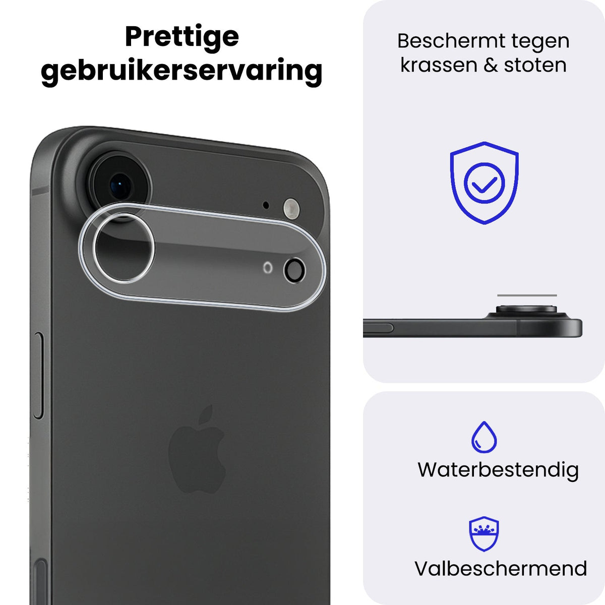 Gehard glazen camera screenprotector voor iPhone Air