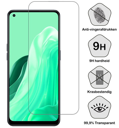 Gehard glazen screenprotector voor OPPO Reno 7 met krasbescherming