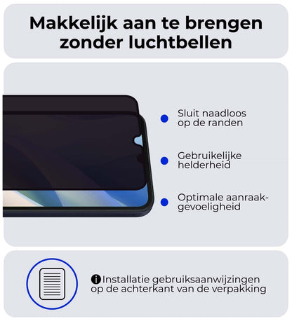 Gehard Glas Screenprotector met Privacy Filter