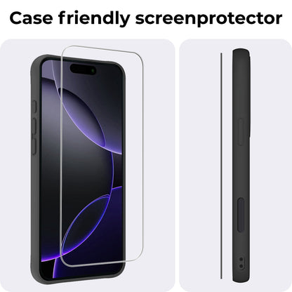 Screenprotector van gehard glas voor iPhone 16 Pro