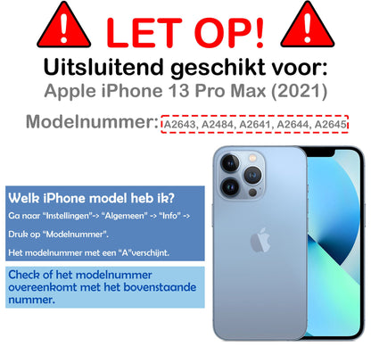 Full Screen Screenprotector van Gehard Glas voor iPhone 13 Pro Max