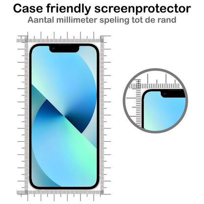 Glazen privacy screenprotector voor iPhone 14 Pro Max