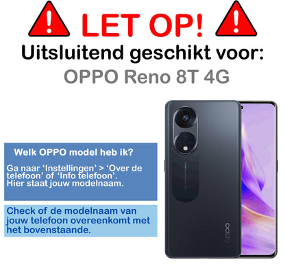 Gehard glazen screenprotector voor OPPO Reno 8T 4G